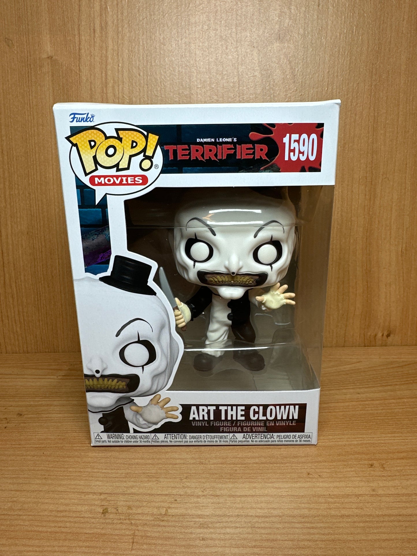 Funko Art the clown from the Terrifier 1590