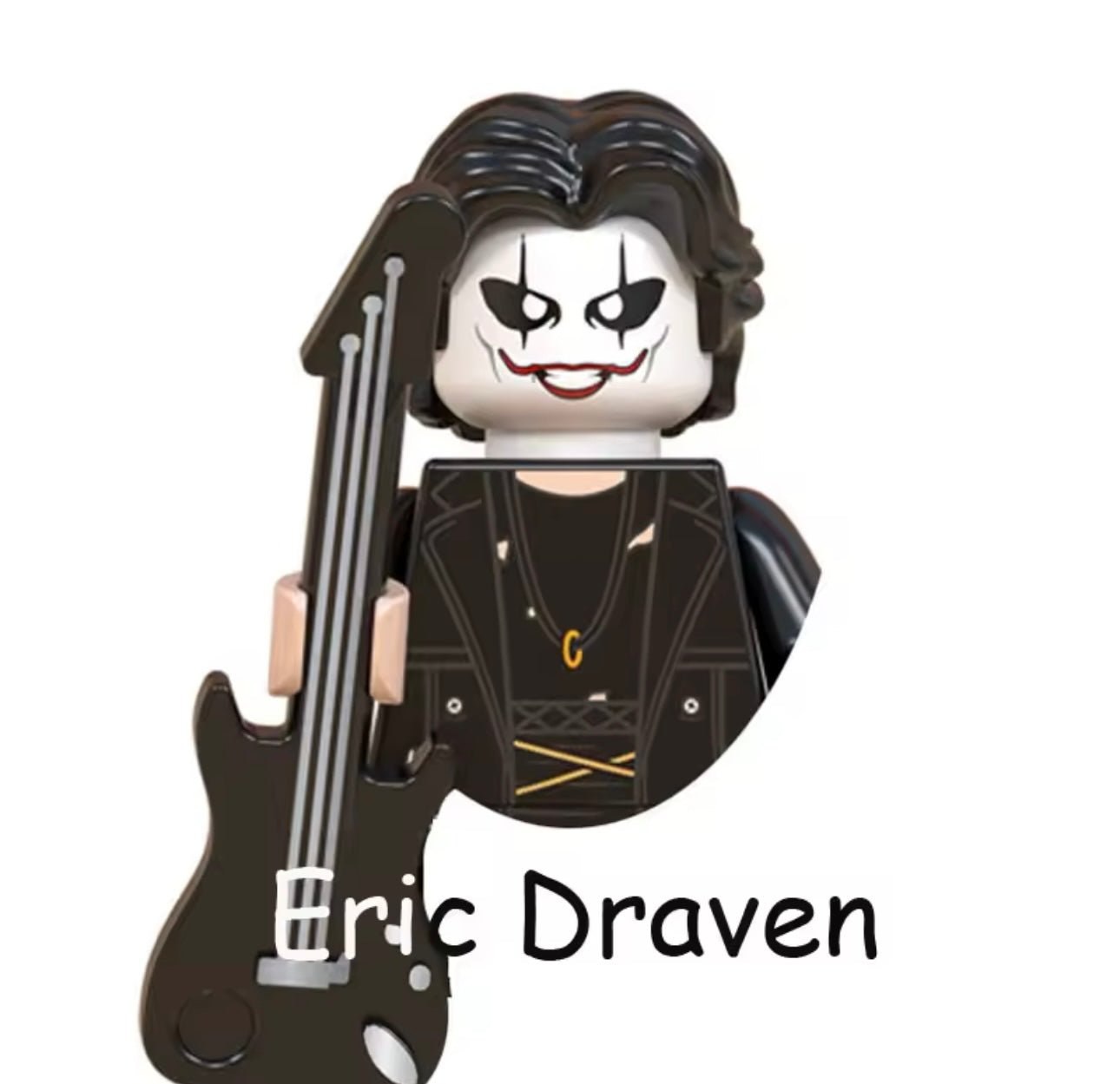 Brickz horror figure Eric Draven from the crow