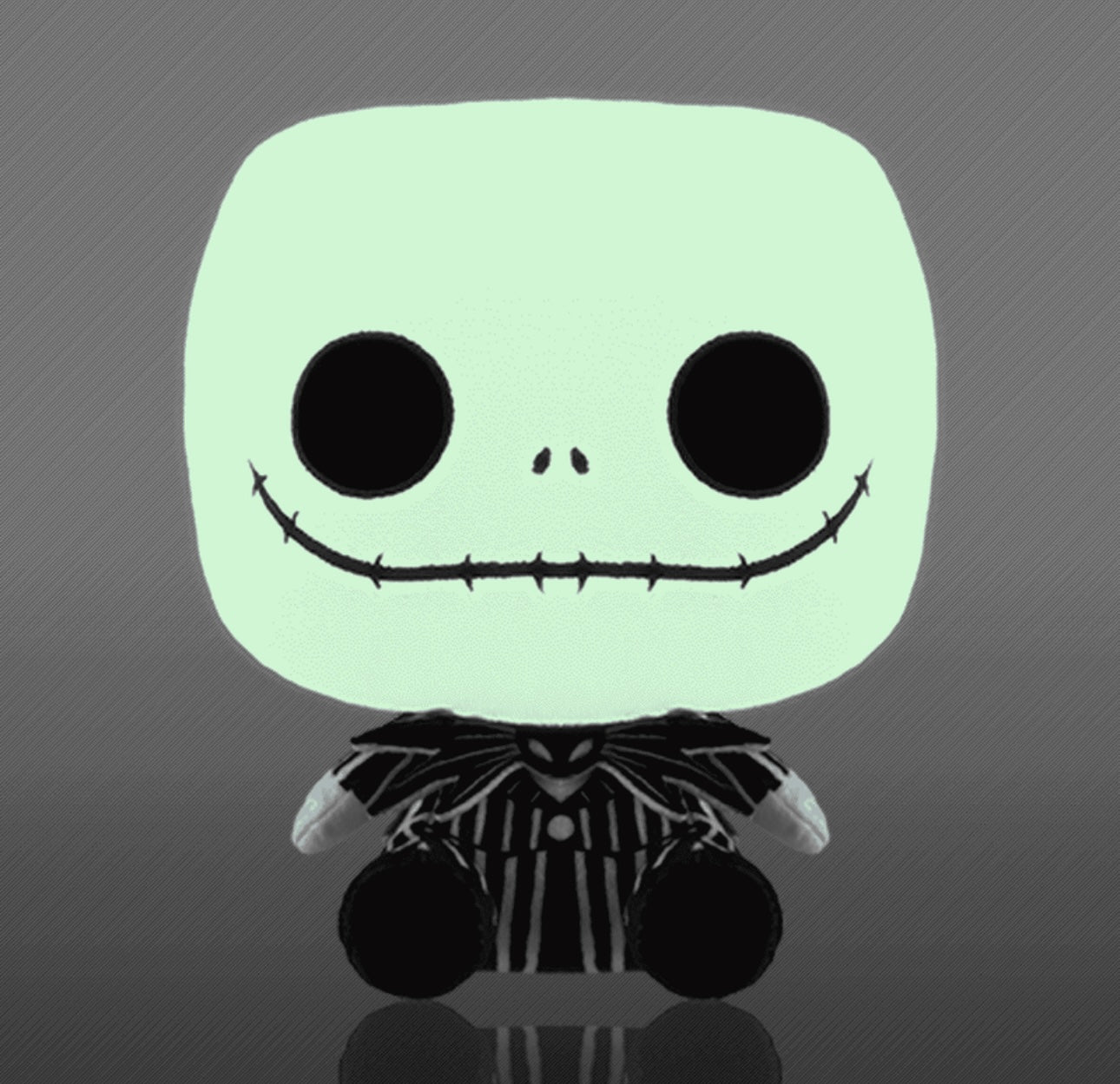 Funko glow Jack Skellington nightmare before Christmas plush glow