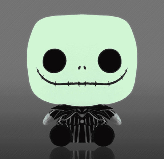 Funko glow Jack Skellington nightmare before Christmas plush glow