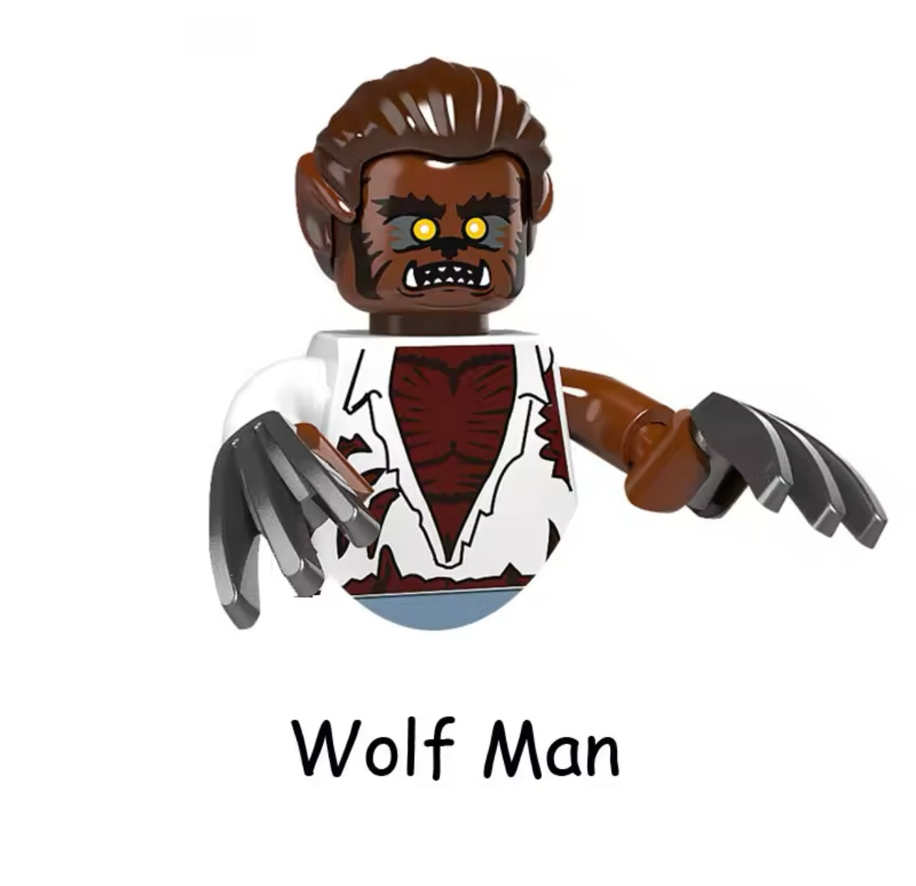 Brickz horror figures Wolfman