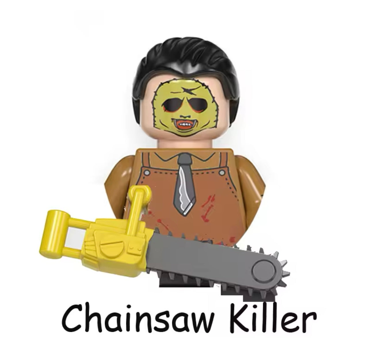 Brickz Horror figure Leatherface from Texas Chainsaw Massacre