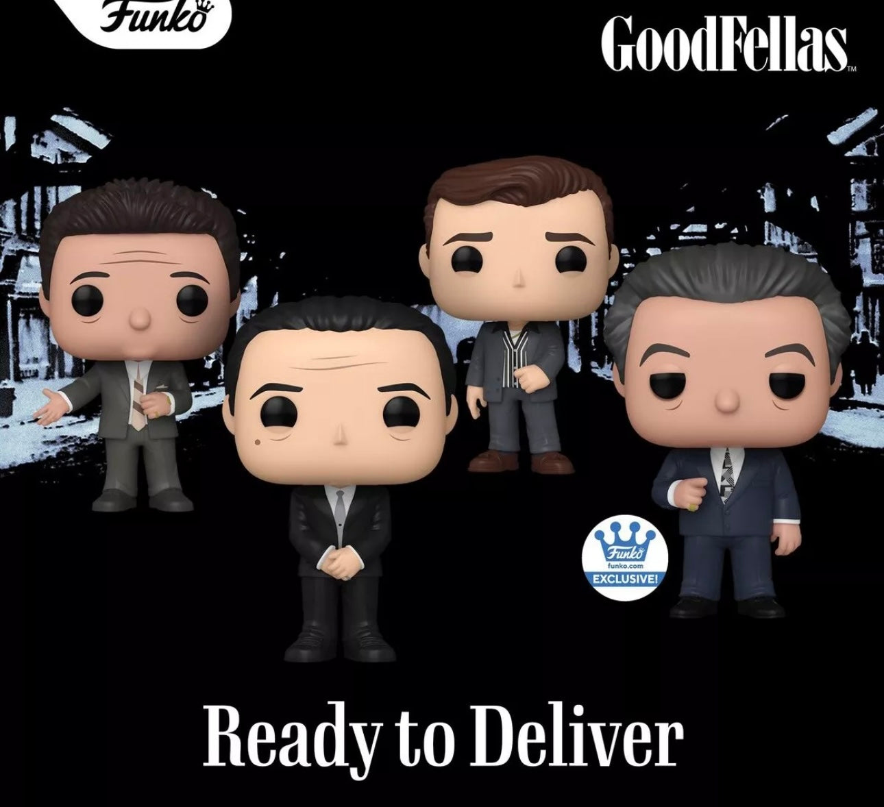 Funko Pop Movies - Goodfellas Full Set! Tommy Henry Jimmy Paulie Gangster