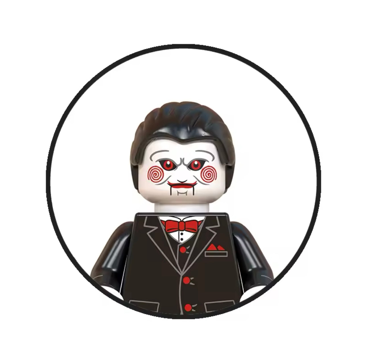 Brickz horror figures Billy jigsaw from Saw