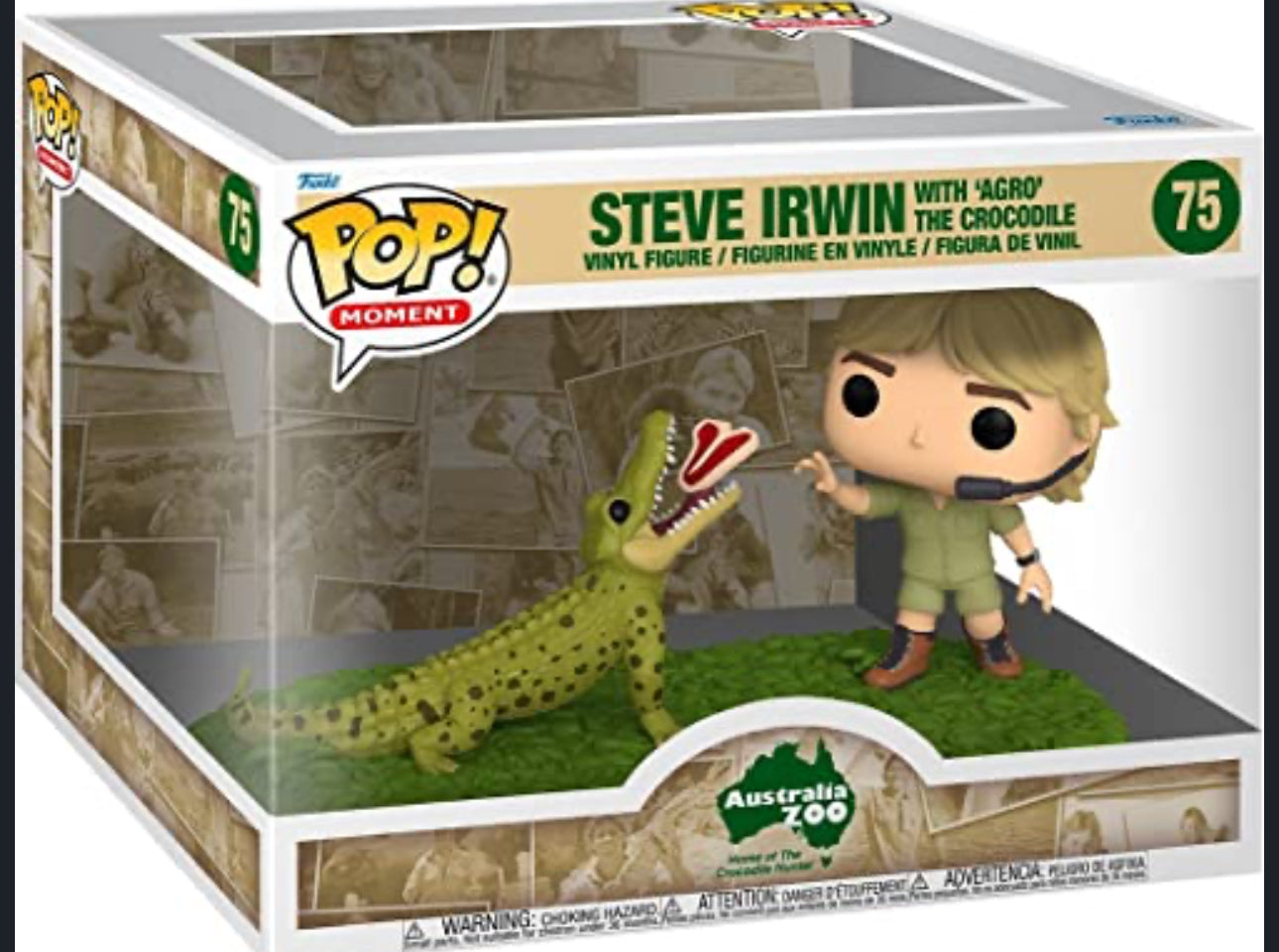 Funko Steve Irwin and Agro the croc ltd Ed Australia zoo