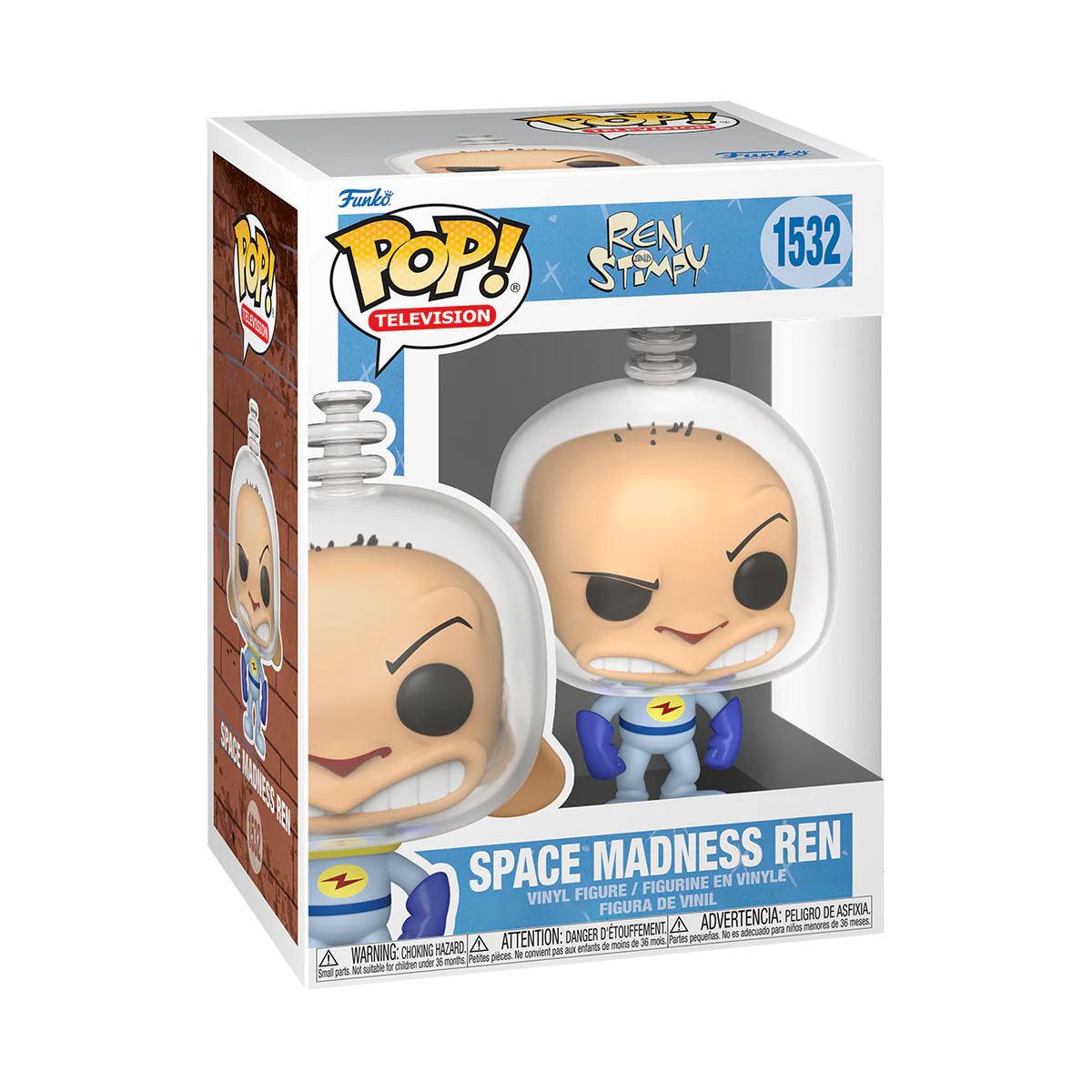 Funko pop Ren & Stimpy in space suits set