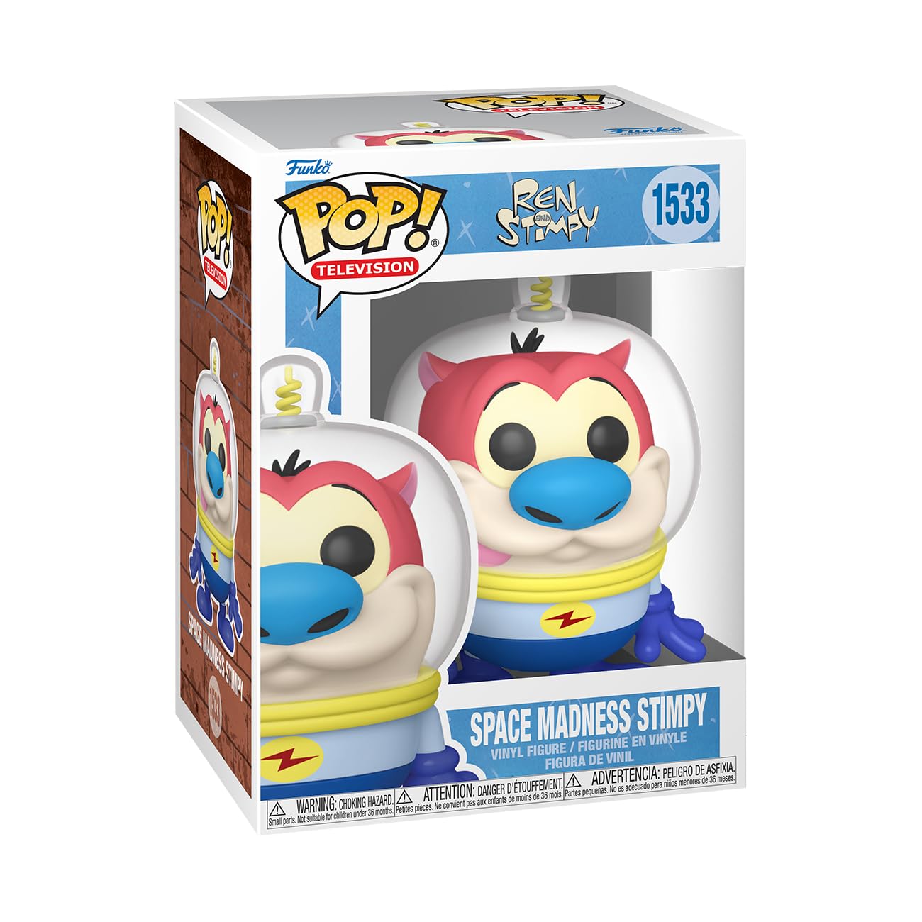 Funko pop Ren & Stimpy in space suits set