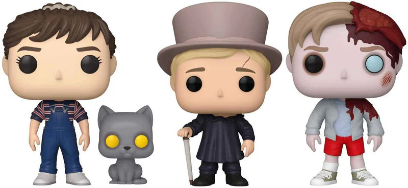 Funko Pet cemetery set of 3 gage creed victor pascow  Ellie and church