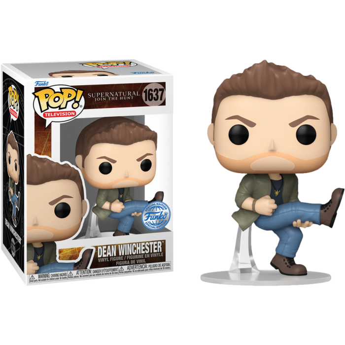 Supernatural Dean Winchester Eye of Tiger Funko Exc Funko Pop #1637 in stock now