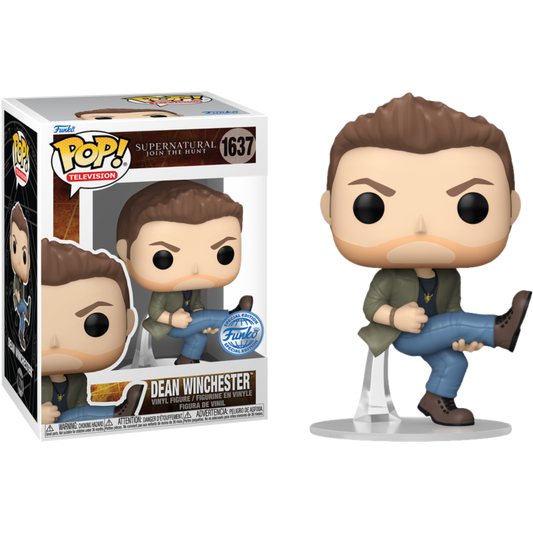 Supernatural Dean Winchester Eye of Tiger Funko Exc Funko Pop #1637 in stock now