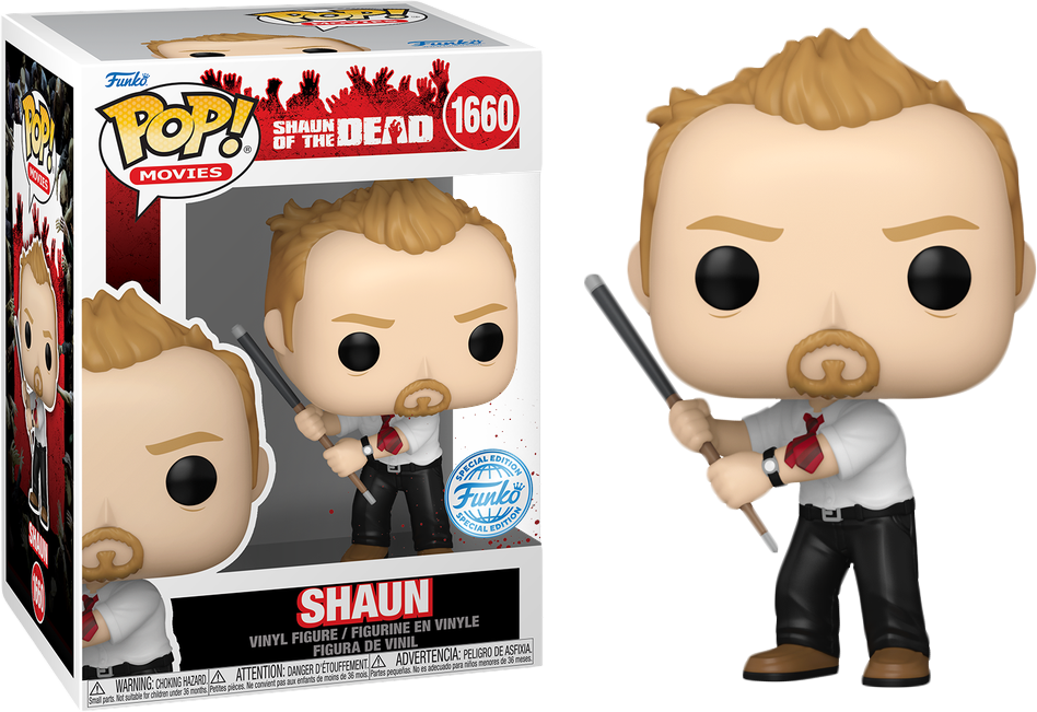 Funko Shaun pool cue Shaun of the Dead Funko on way now