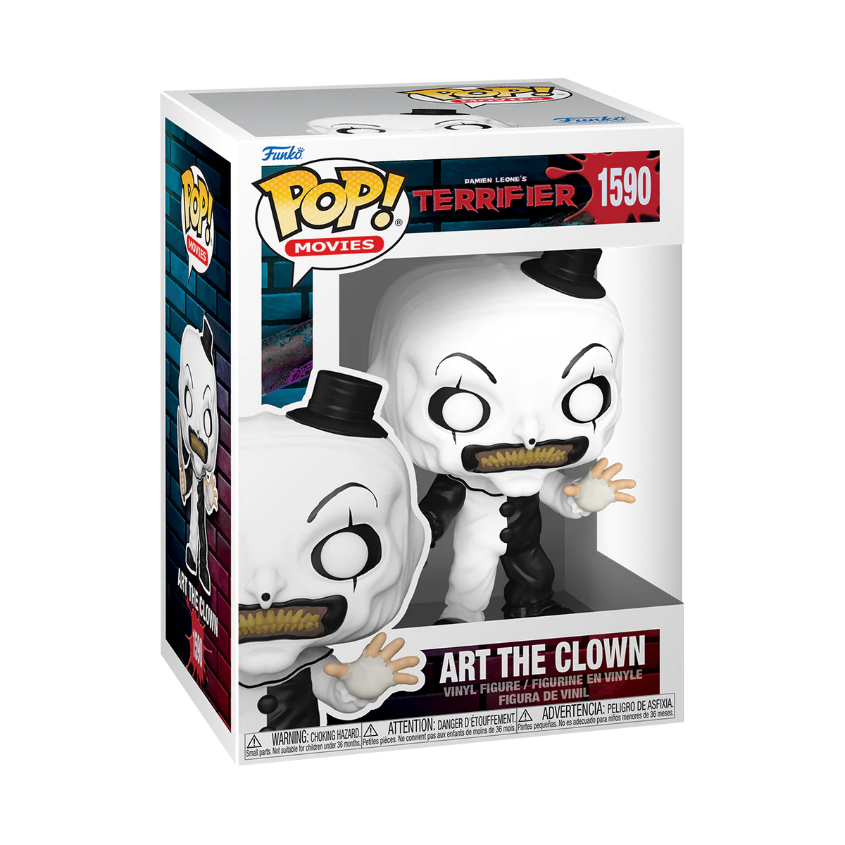 Funko Art the clown from the Terrifier 1590