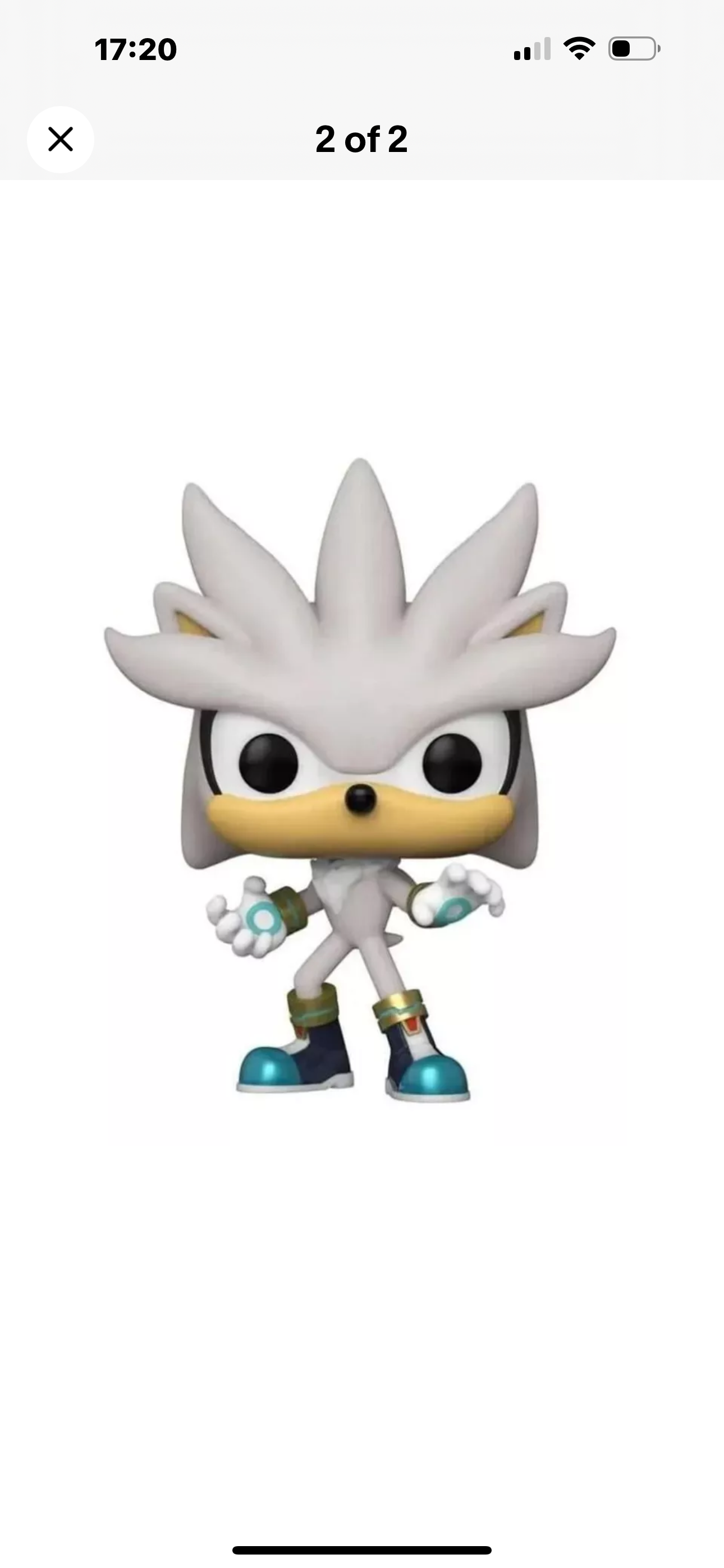 Sonic the Hedgehog - Silver - #633 - GLOW GITD Special Edition - Funko Pop!