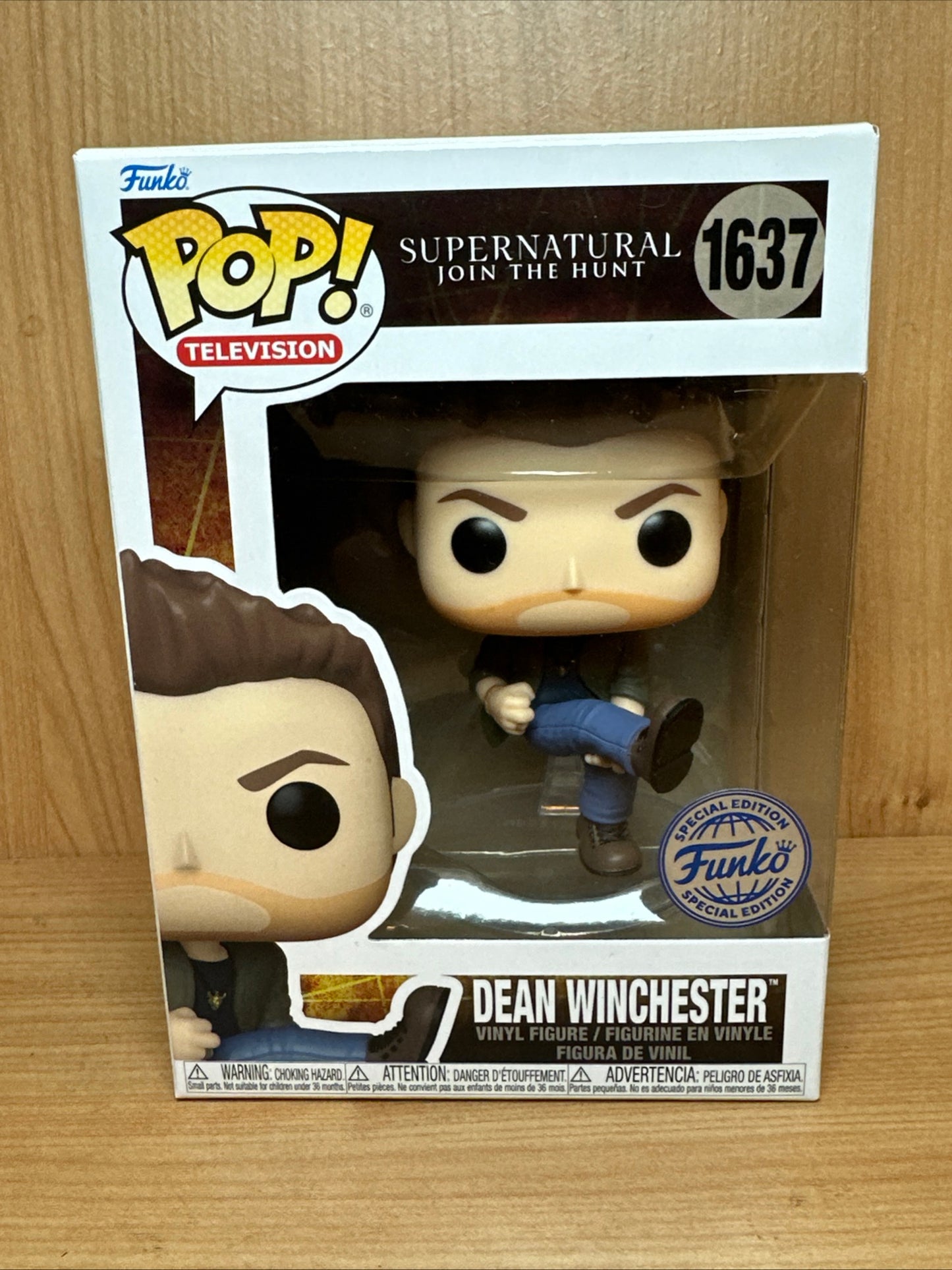 Supernatural Dean Winchester Eye of Tiger Funko Exc Funko Pop #1637 in stock now