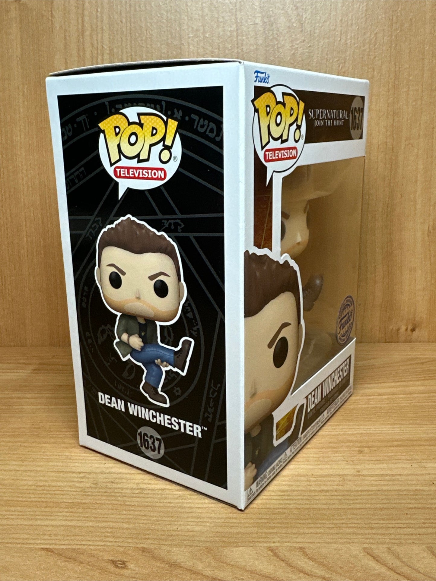 Supernatural Dean Winchester Eye of Tiger Funko Exc Funko Pop #1637 in stock now