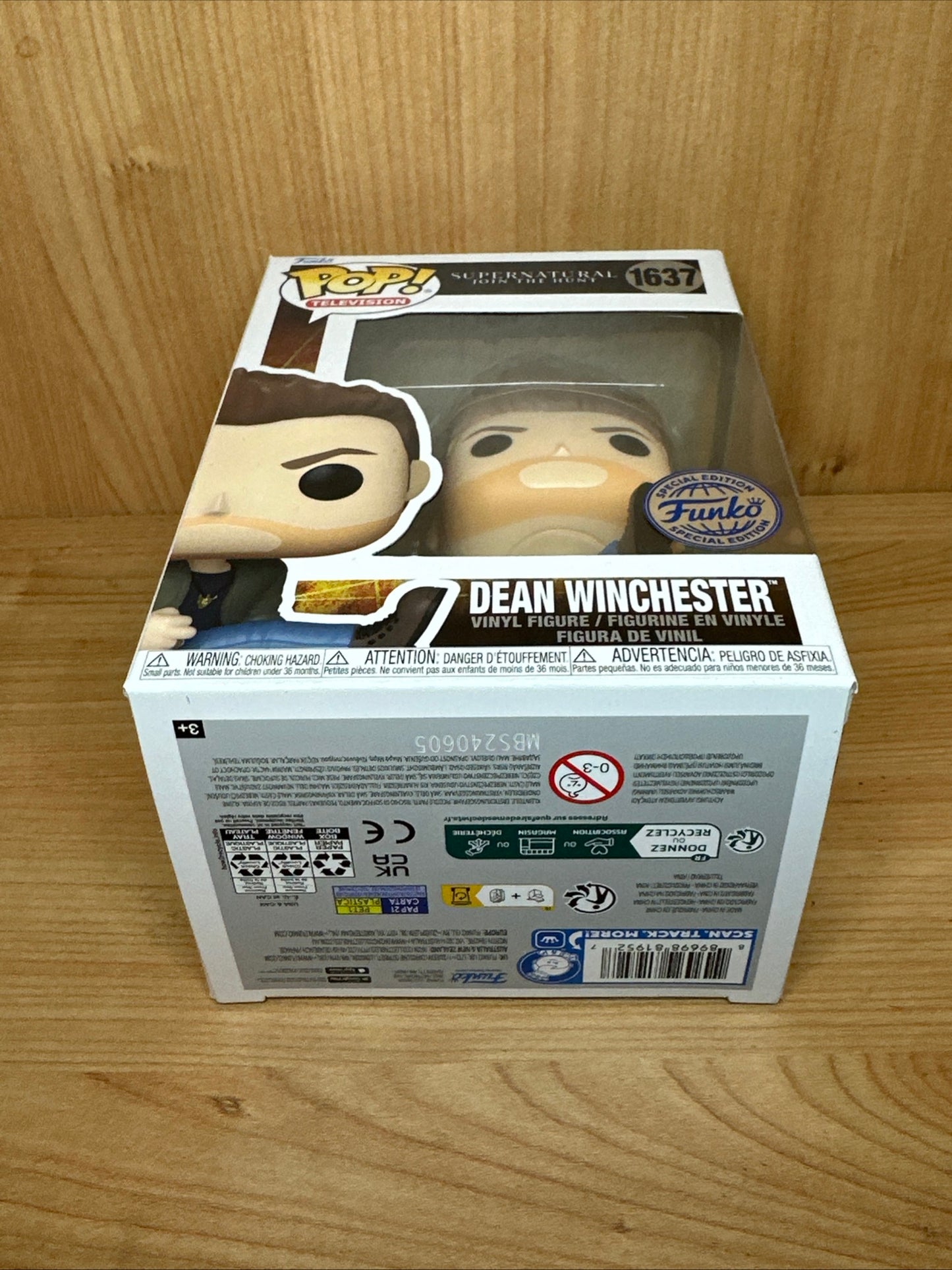 Supernatural Dean Winchester Eye of Tiger Funko Exc Funko Pop #1637 in stock now