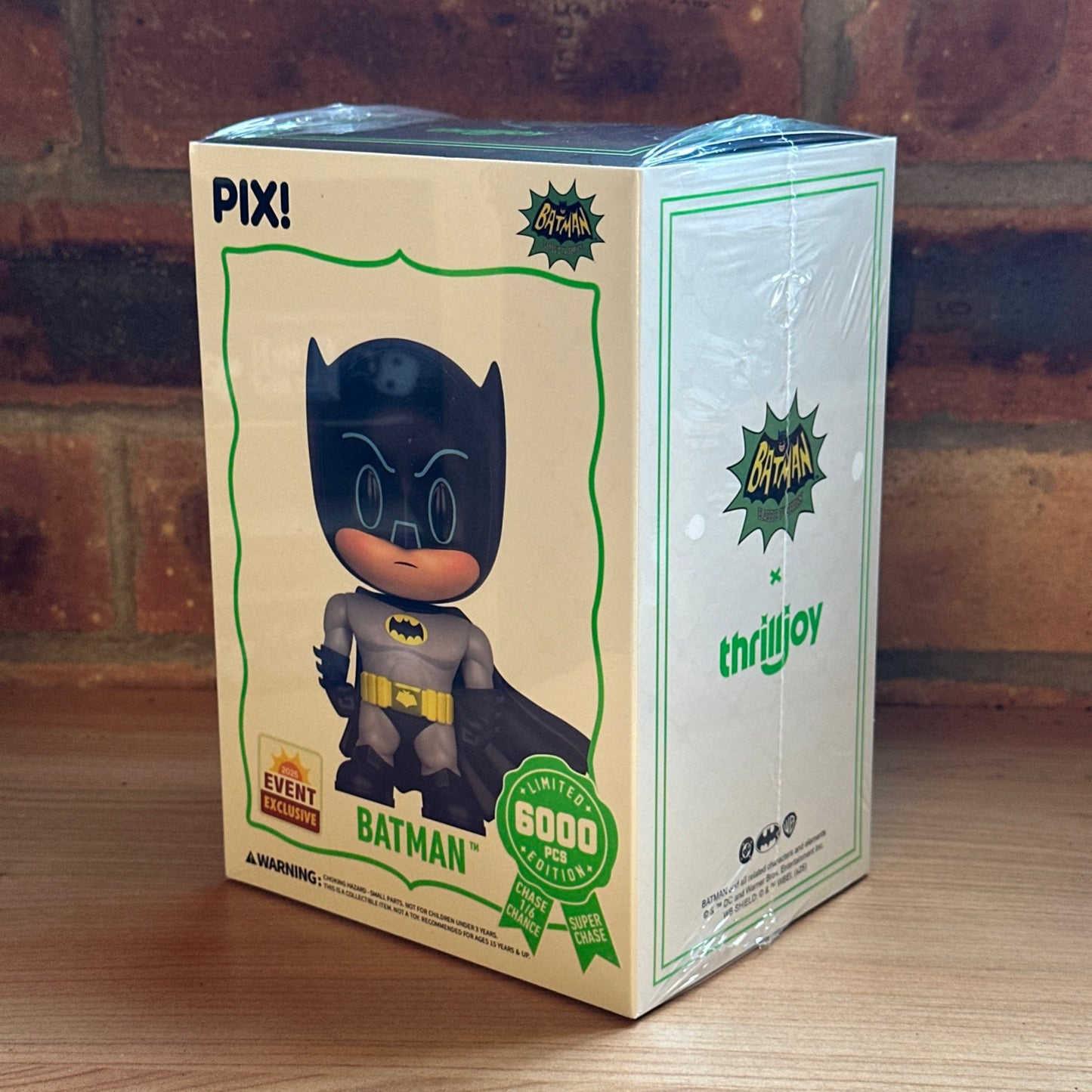 SDCC 2025 Exc Thrilljoy PIX D.C. Comics Surfer Batman Chase?  In stock now Numbered collectible