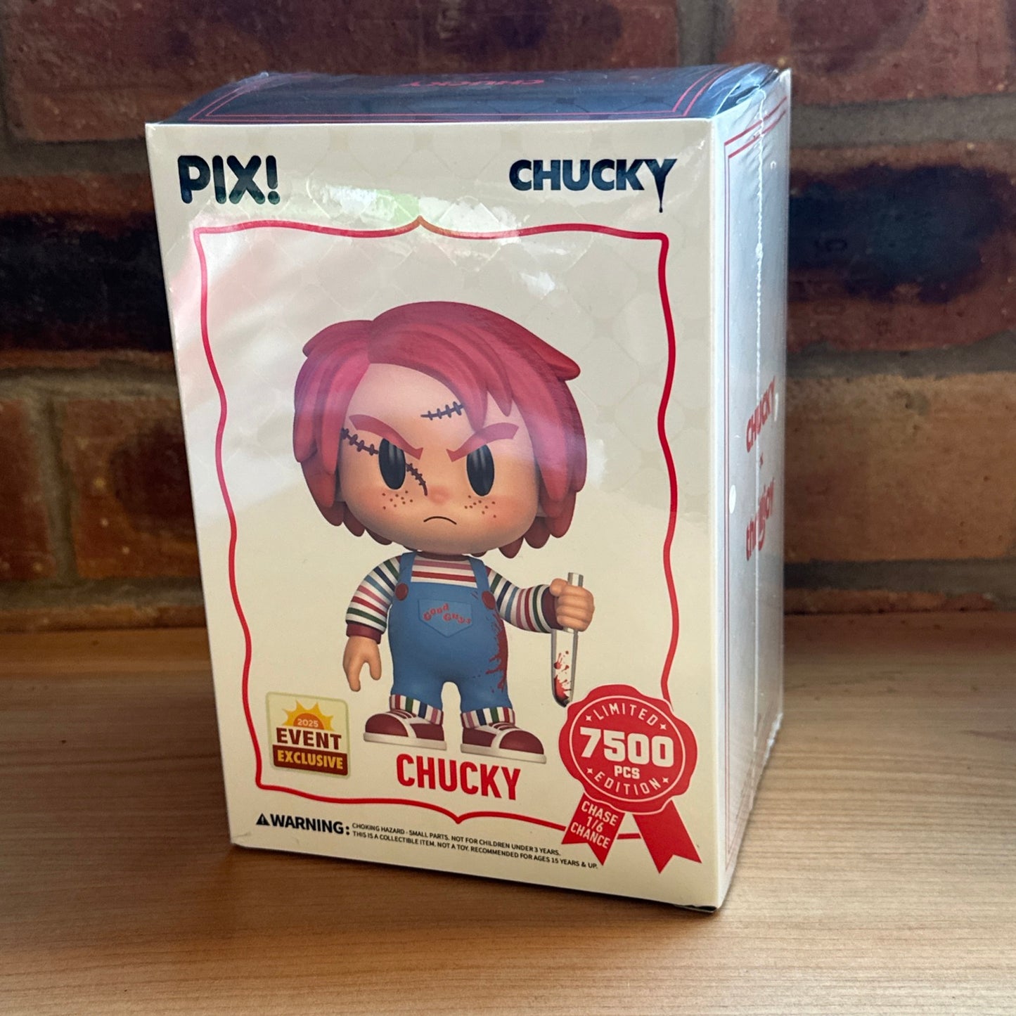 Thrilljoy PIX! Chucky LE 7500 Exclusive SDCC 2025 Official CON in stock now