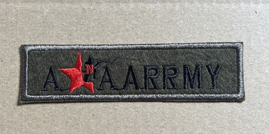 AAARRMY Army Military Badge Patch Iron on Cloth - SOScollectible