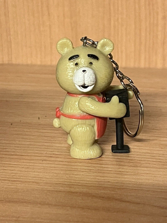 Action Figure Movie Blender T￼ED Key Ring 4 cm Ted Teddy Bear gift bag - SOScollectible