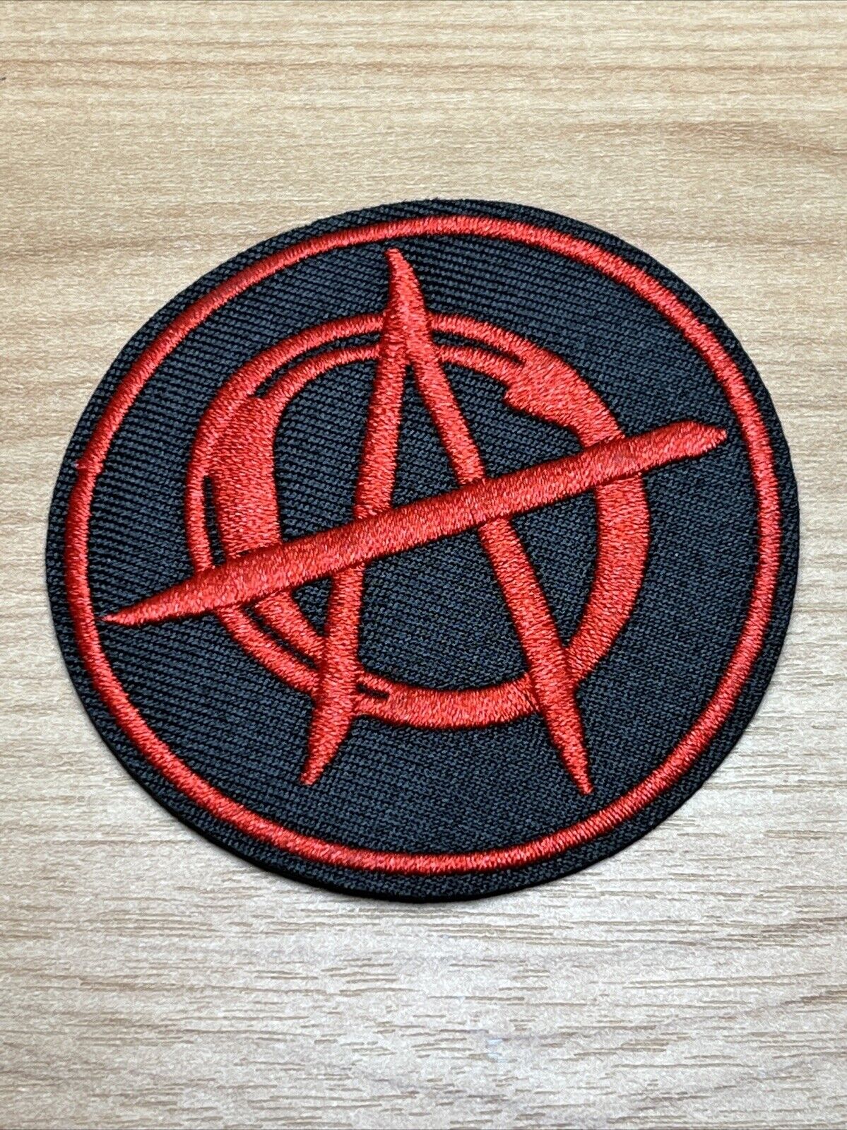 Anarchy Iron - On Patch for Clothing Punk Anarchy Politics Iron Patch - SOScollectible