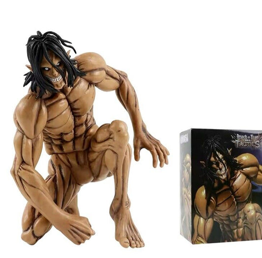 Attack on Titan Figure Boxed Anime Figure Model Attack Titan Statue Cult Gift - SOScollectible