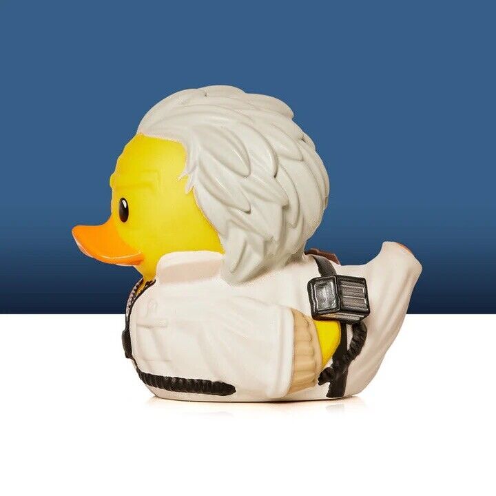 Back to the Future Mini TUBBZ ‘ Doc Brown ‘ 1st Ed Cosplaying Duck Marty McFly - SOScollectible