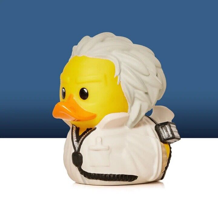 Back to the Future Mini TUBBZ ‘ Doc Brown ‘ 1st Ed Cosplaying Duck Marty McFly - SOScollectible