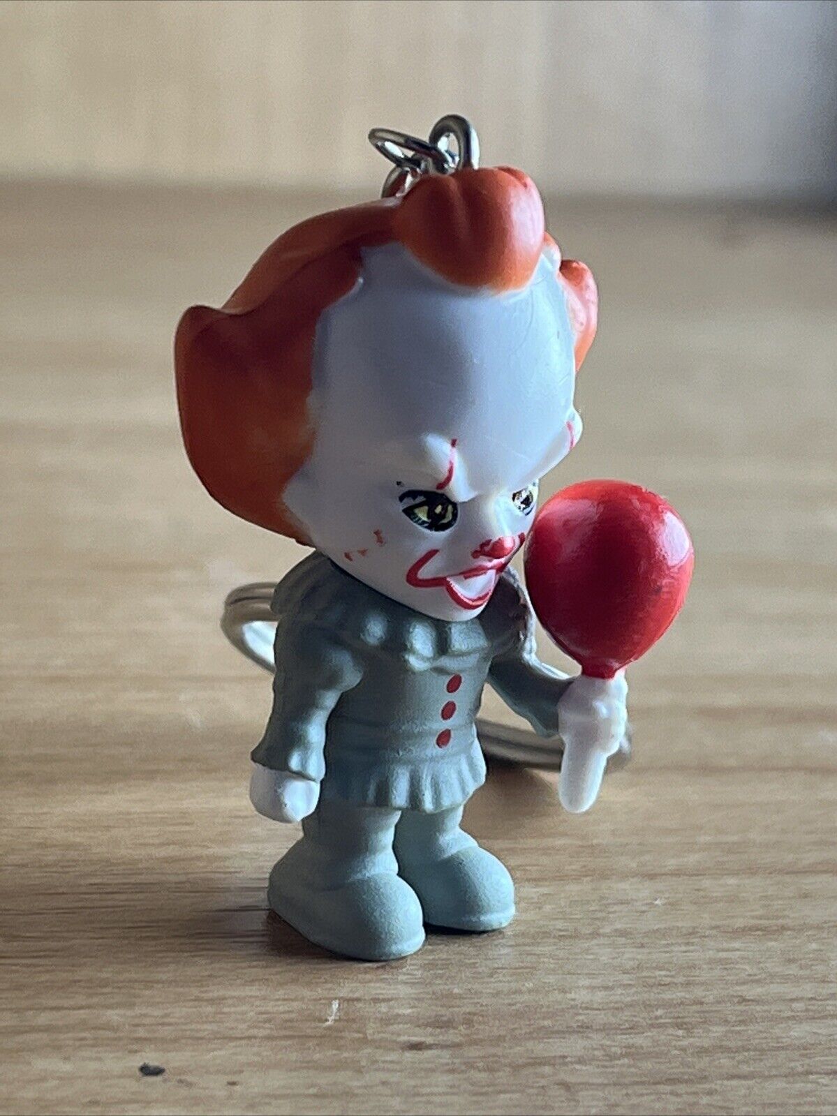 Balloon 🎈 Pennywise IT 3D Key ring Horror TV Movie Goth Gift Kids Cult - SOScollectible