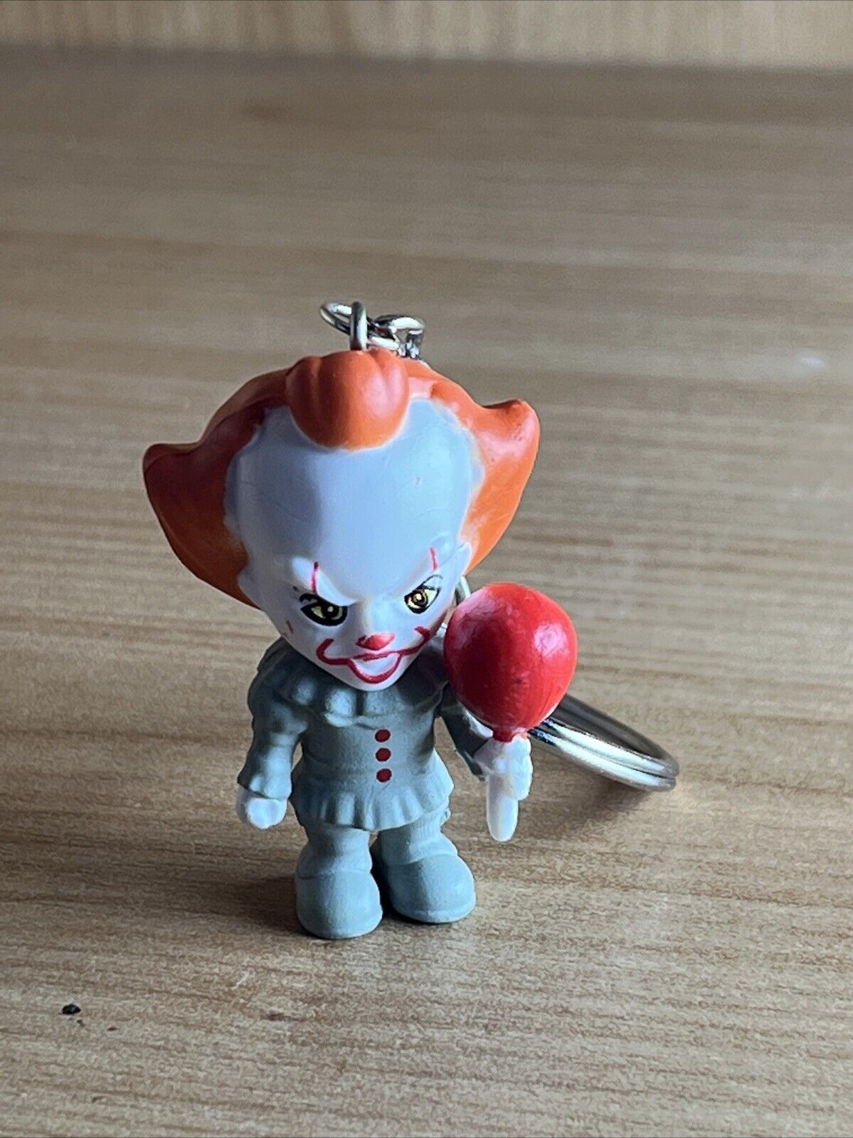 Balloon 🎈 Pennywise IT 3D Key ring Horror TV Movie Goth Gift Kids Cult - SOScollectible