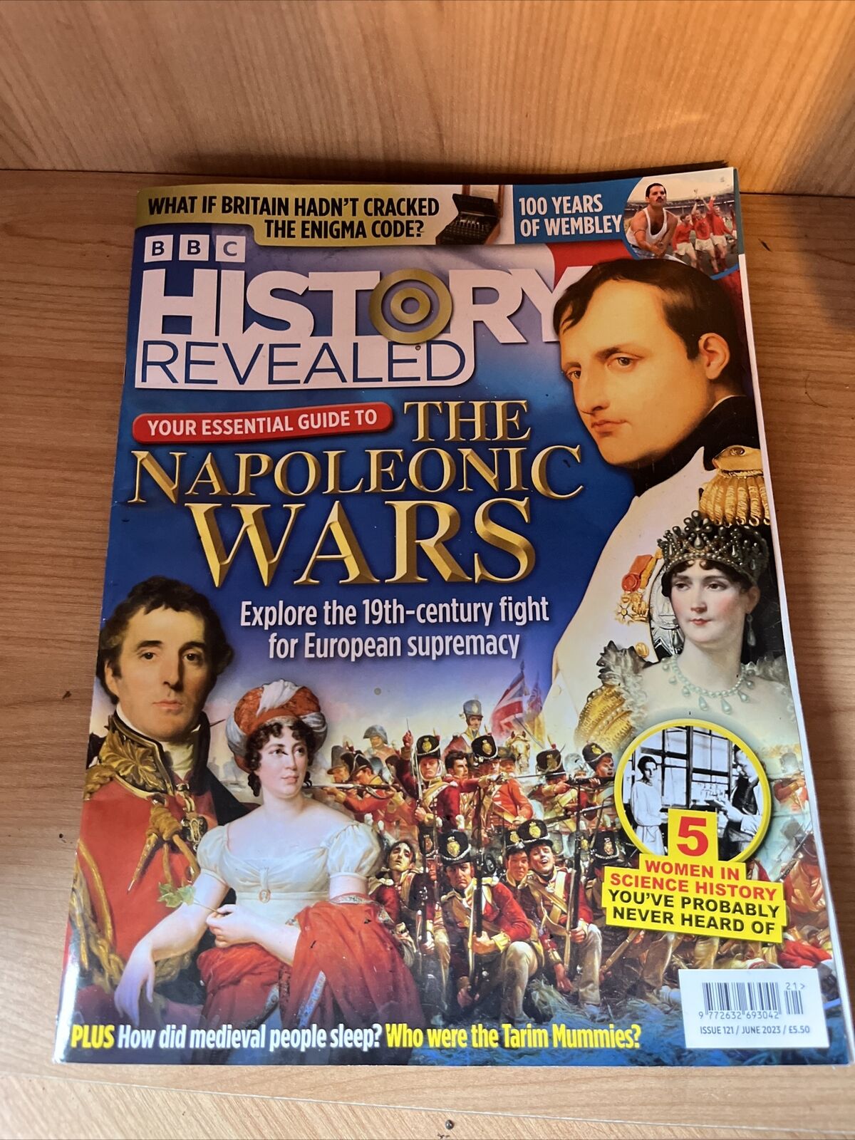 BBC HISTORY REVEALED MAGAZINE June 23 Nepoleonic War Enigma Code Tarim - SOScollectible