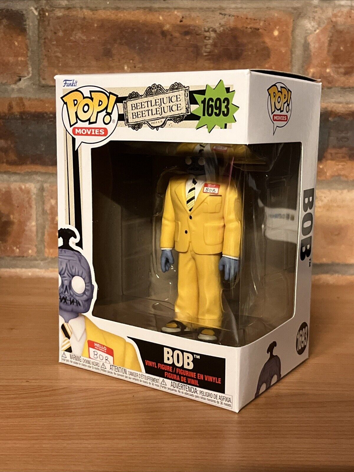 Beetlejuice 2 Bob Yellow Suit Funko Pop! Vinyl Figure #1693 In Stock End Feb - SOScollectible