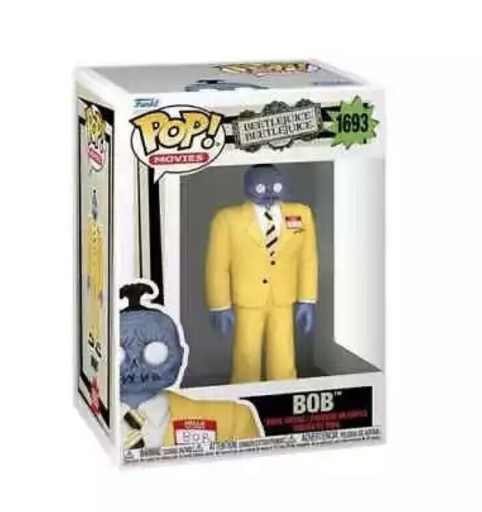 Beetlejuice 2 Bob Yellow Suit Funko Pop! Vinyl Figure #1693 In Stock End Feb - SOScollectible