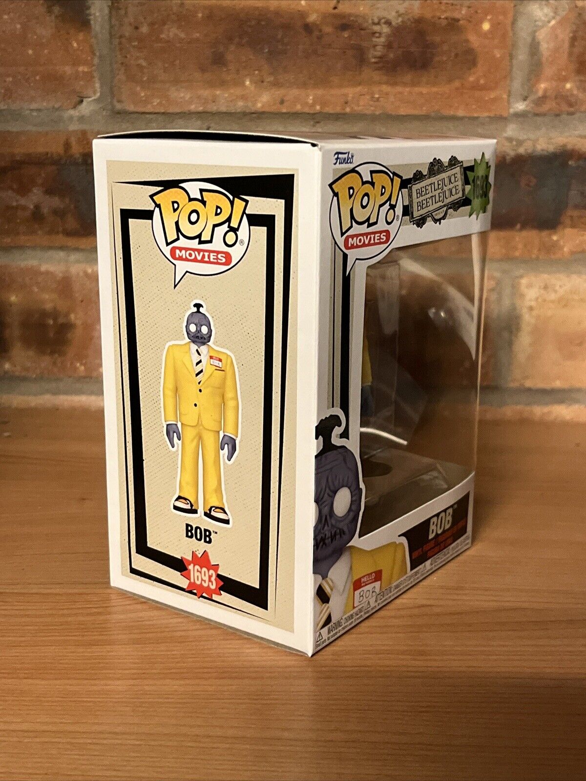 Beetlejuice 2 Bob Yellow Suit Funko Pop! Vinyl Figure #1693 In Stock End Feb - SOScollectible