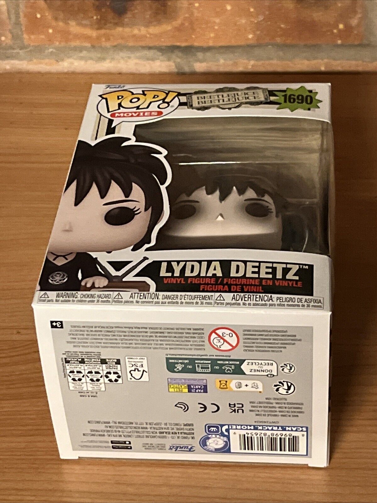 Beetlejuice 2 Lydia Deetz with TV Funko Pop! Vinyl Figure #1690 In Stock Now - SOScollectible