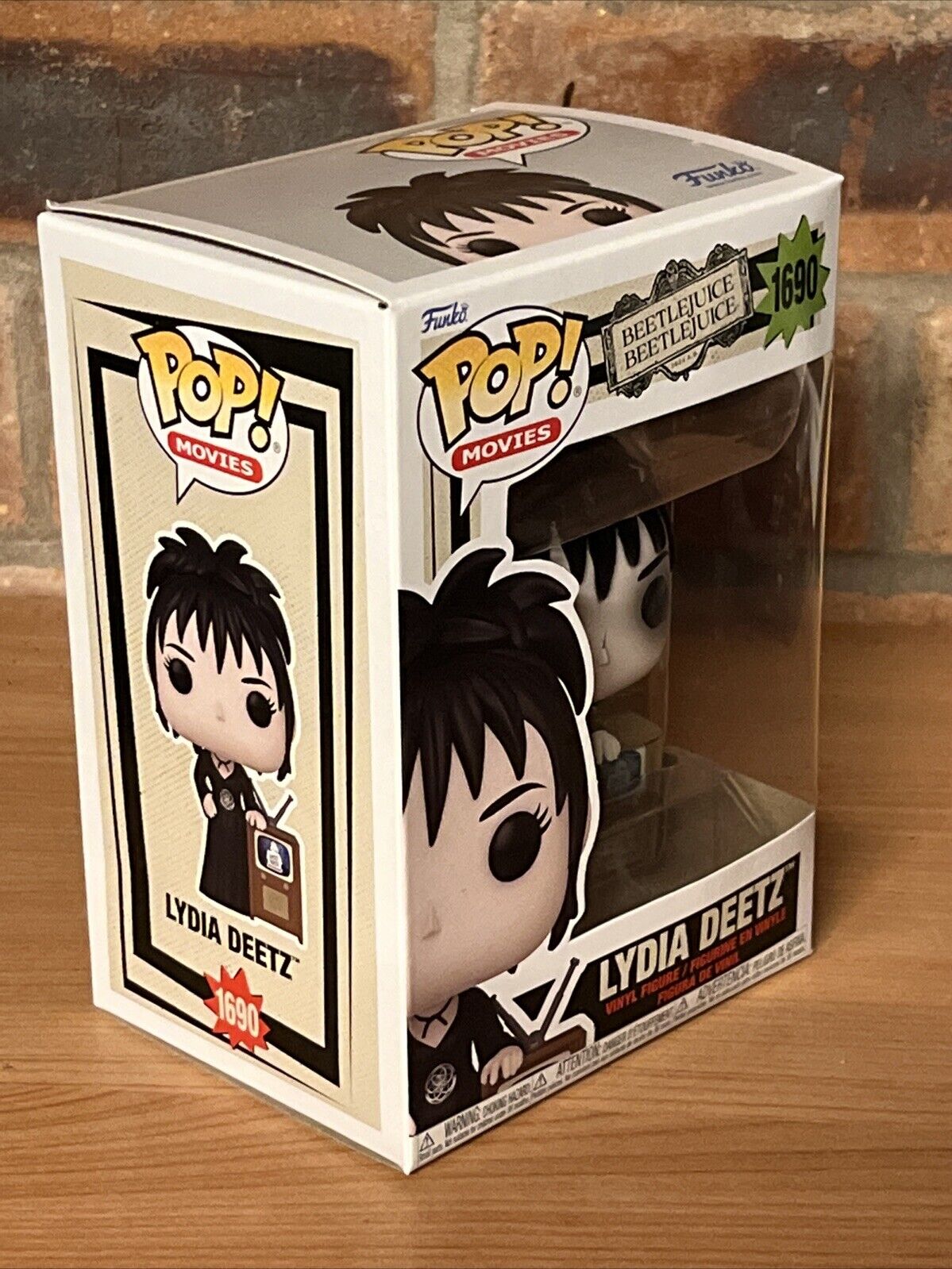 Beetlejuice 2 Lydia Deetz with TV Funko Pop! Vinyl Figure #1690 In Stock Now - SOScollectible