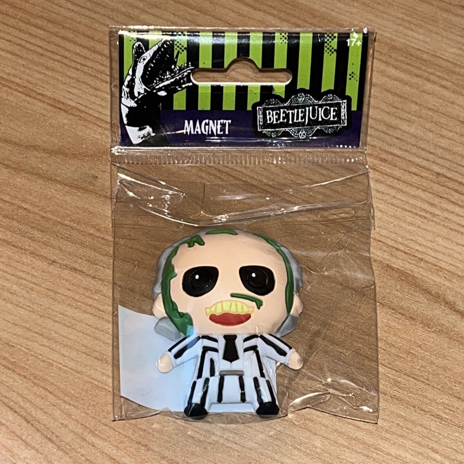 Beetlejuice 3D Vinyl fridge Magnet New Horror Movie Collect Set Brand Uk Seller - SOScollectible