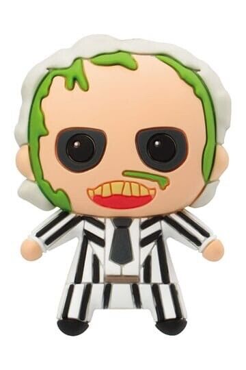 Beetlejuice 3D Vinyl fridge Magnet New Horror Movie Collect Set Brand Uk Seller - SOScollectible