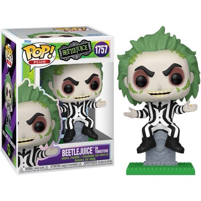 Beetlejuice Funko Pop! Vinyl Set Of 3 Tombstone Delia Deetz Lydia In Stk End Feb - SOScollectible