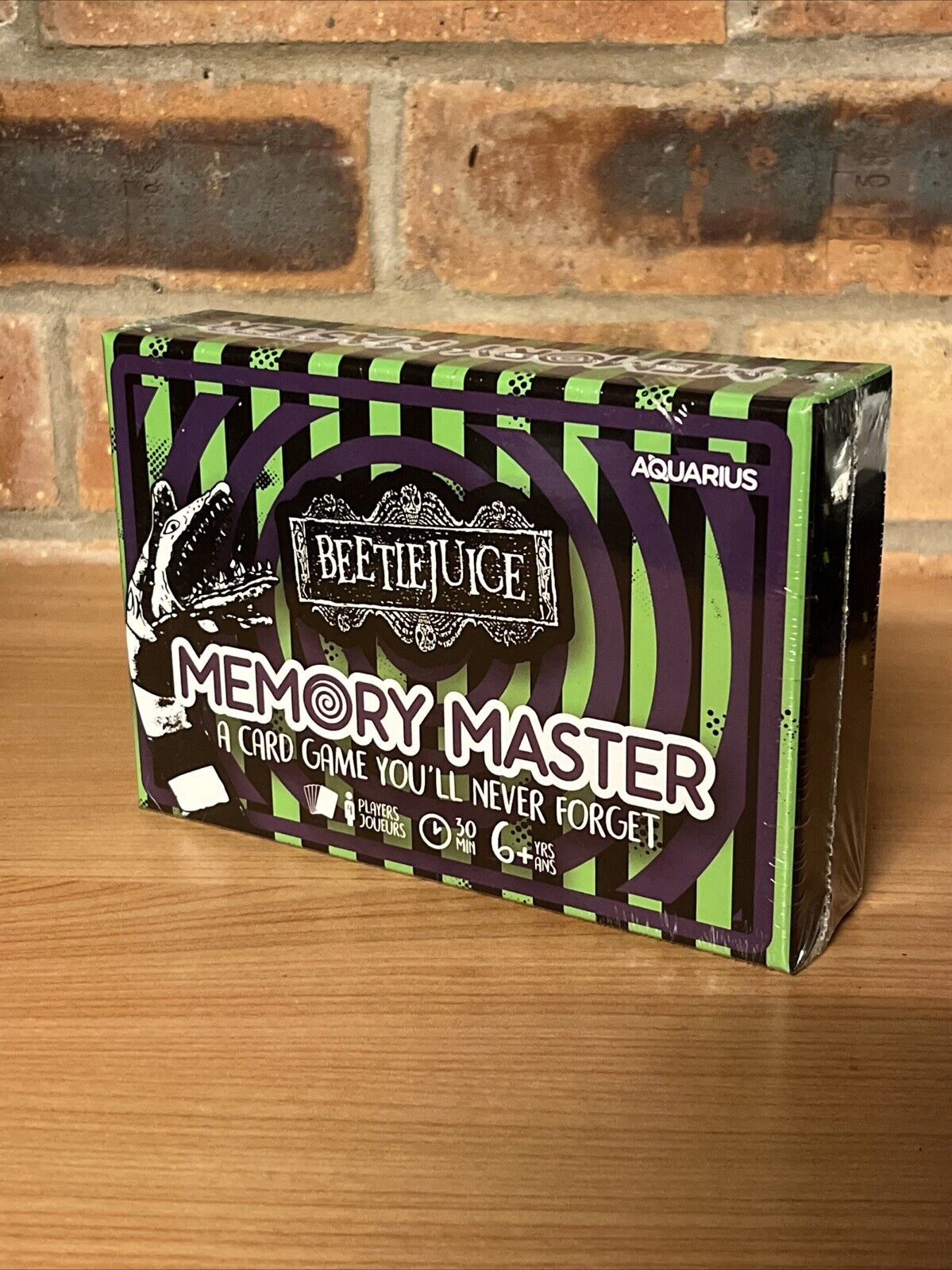 BEETLEJUICE - Memory Master Card Game New Deck Card Games Movie Set Gift Family - SOScollectible