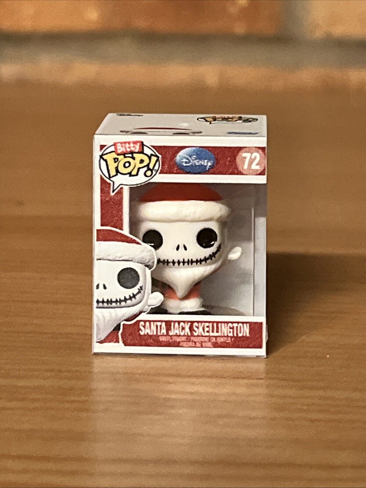 BITTY POP - FUNKO POP - NIGHTMARE BEFORE CHRISTMAS - SANTA JACK SKELLINGTON Gift - SOScollectible