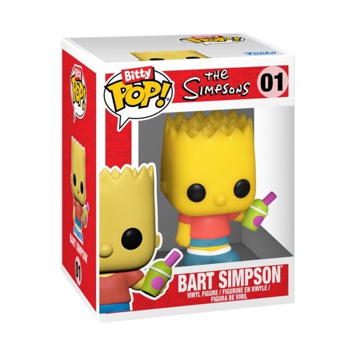 BITTY POP! TOWN BART SIMPSON AND KWIK E MART THE SIMPSONS Funko In Stk Now - SOScollectible