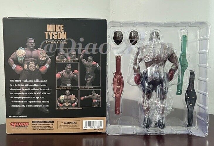 Boxing Champion Mike Tyson Action Figure PVC Collectable Doll Final Round - SOScollectible