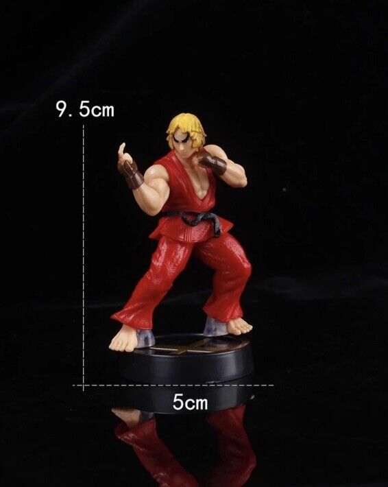 Capcom Street Fighter Ryu And Ken Action Figure Toy Set Gifts 🇬🇧 UK Seller - SOScollectible