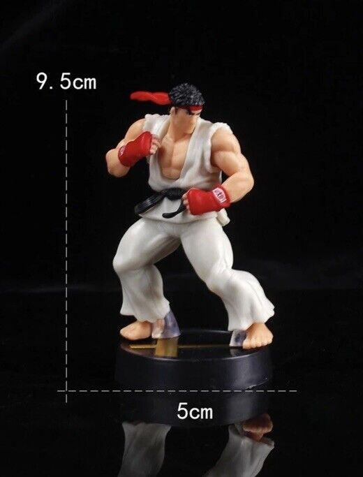 Capcom Street Fighter Ryu And Ken Action Figure Toy Set Gifts 🇬🇧 UK Seller - SOScollectible