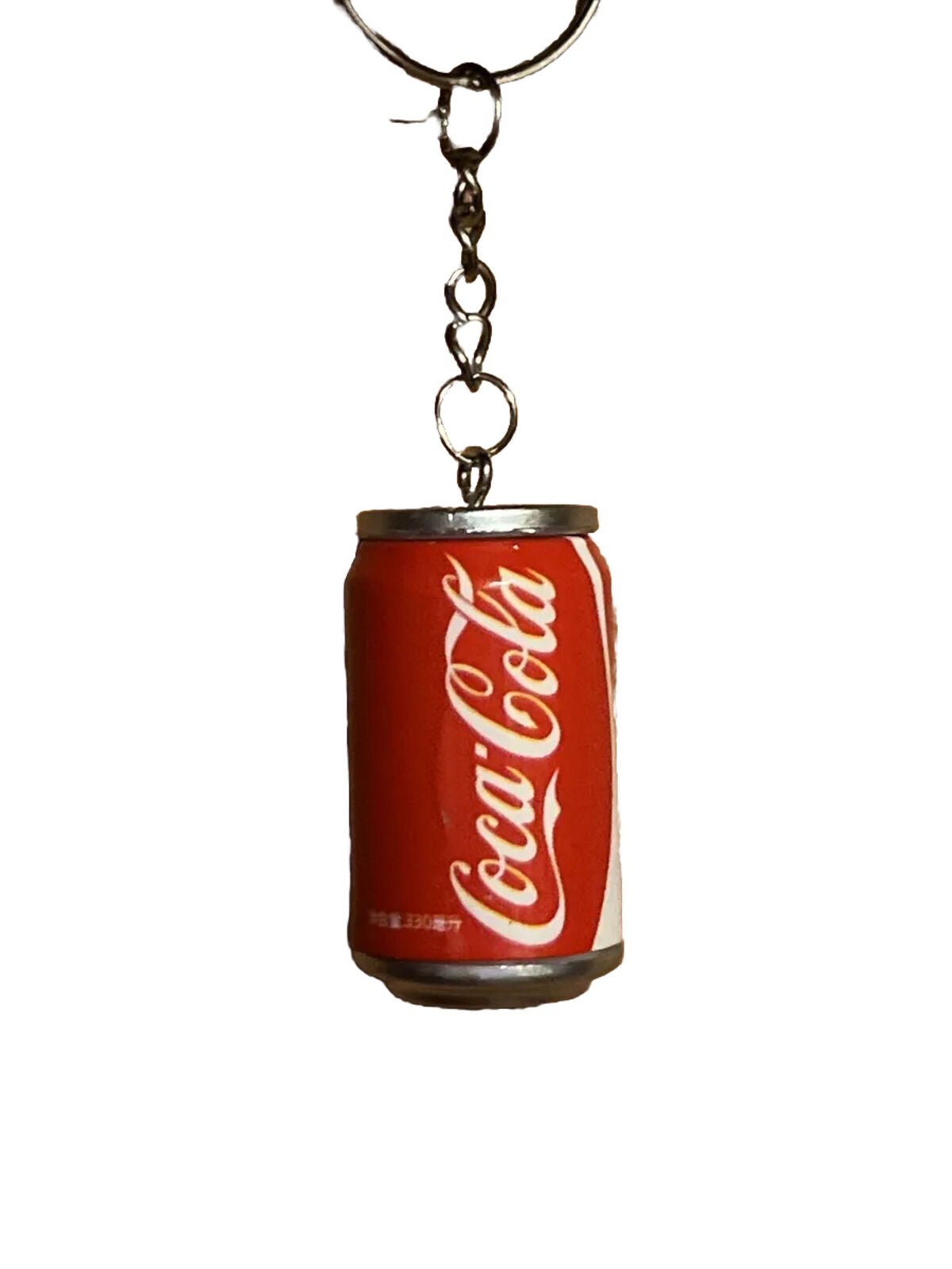 coca cola coke Can Key Ring figure fizzy drink keychain Bottle Cap - SOScollectible