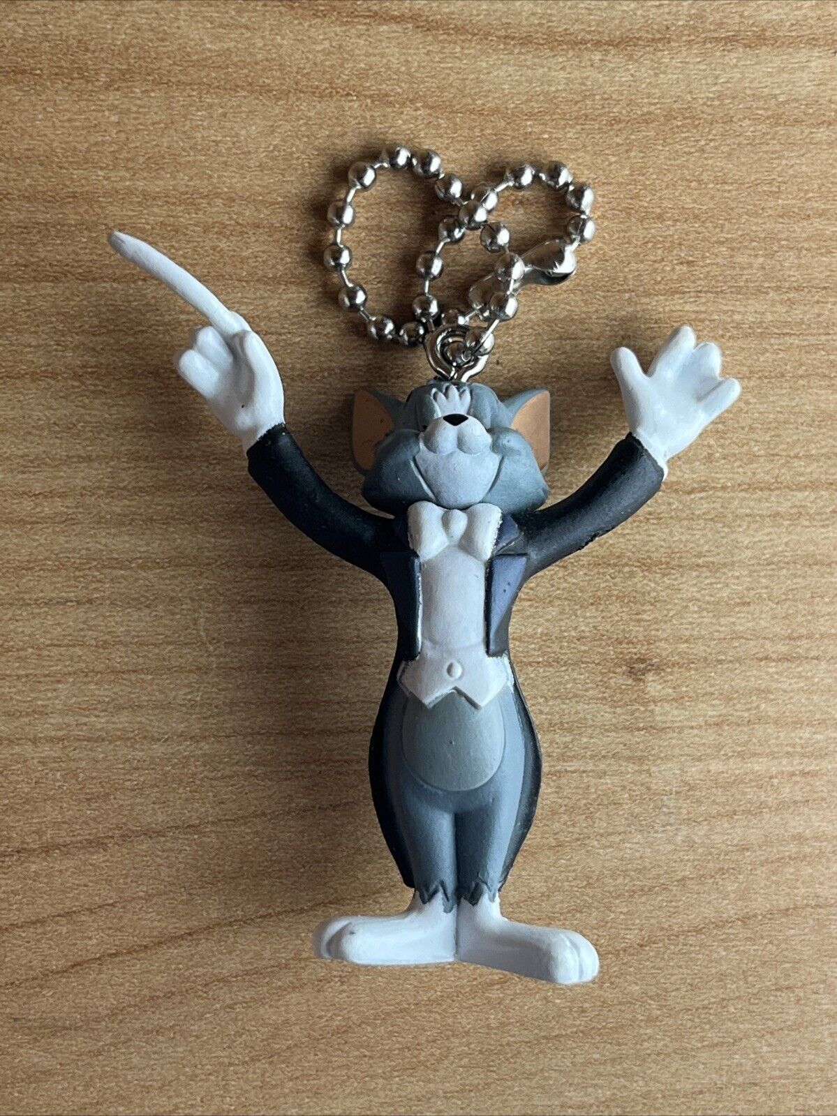 Conductor Tom Tom & Jerry 3D Keyring Keychain Classic Cartoon Cat Mouse - SOScollectible