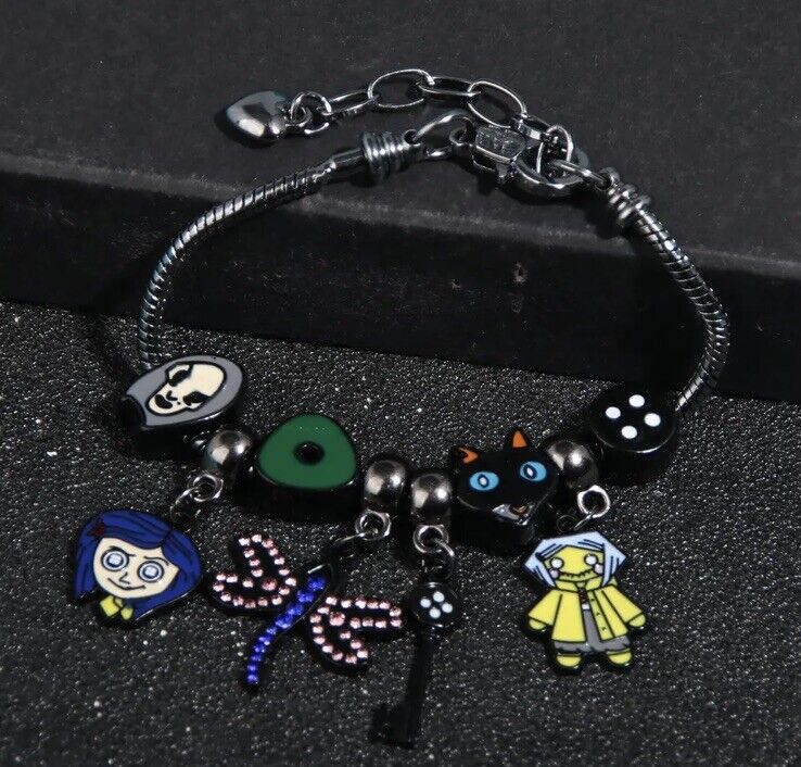 Cosplay Coraline & the Secret Door Bracelet Metal ornament - SOScollectible