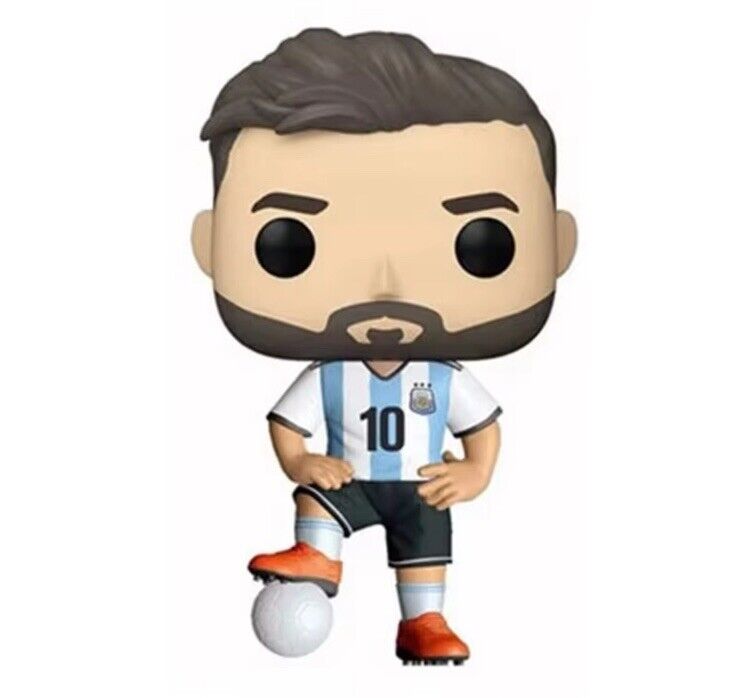 Custom Soccer Strip Leo Messi Vinyl Boxed Figure With Protector - SOScollectible