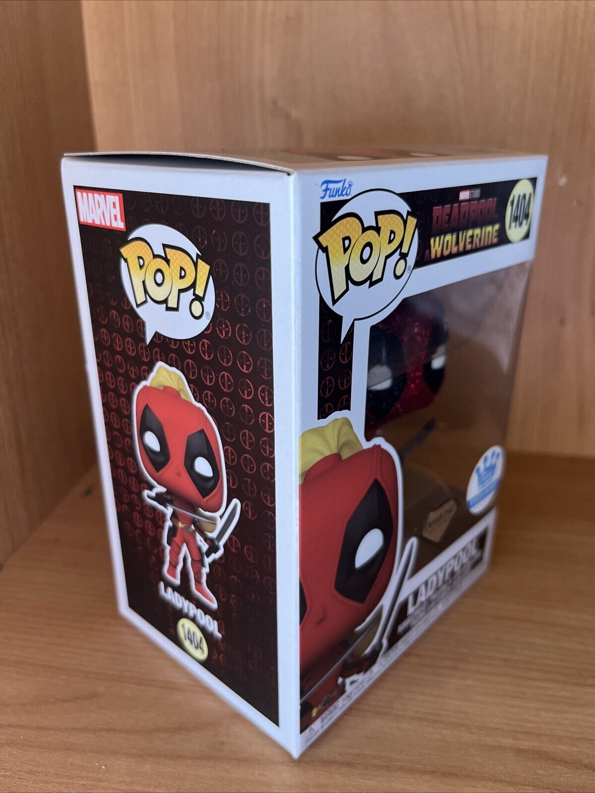 Deadpool and Wolverine DIAMOND Lady Deadpool Funko Pop! #1404 Ltd Ed - SOScollectible